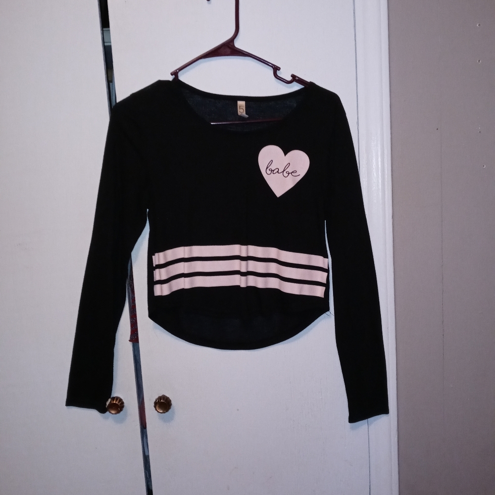 Long Sleeve Crop Top